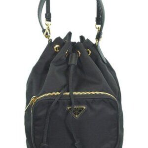 Prada Shoulder Bag Nylon Black